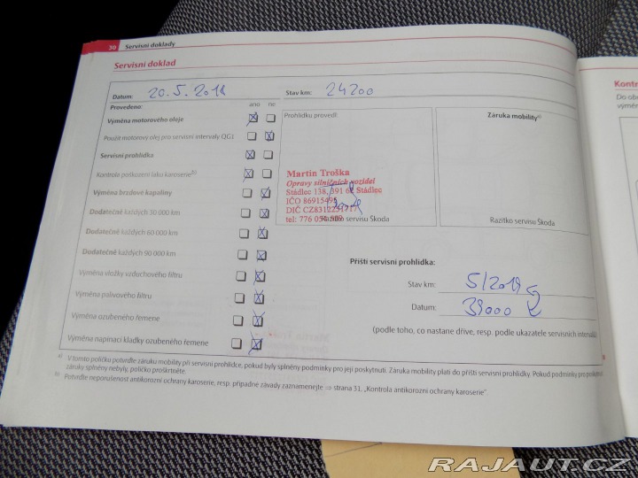 Škoda Fabia 1.2HTP/1.Maj.ČR/Klimatiza 2010