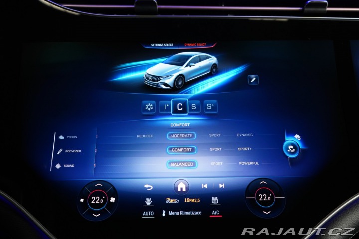 Mercedes-Benz EQE 53*AMG*4M+*TV*VZDUCH*PAS- 2022