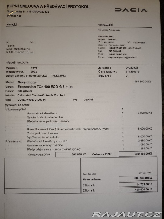 Dacia Jogger Expression 2022