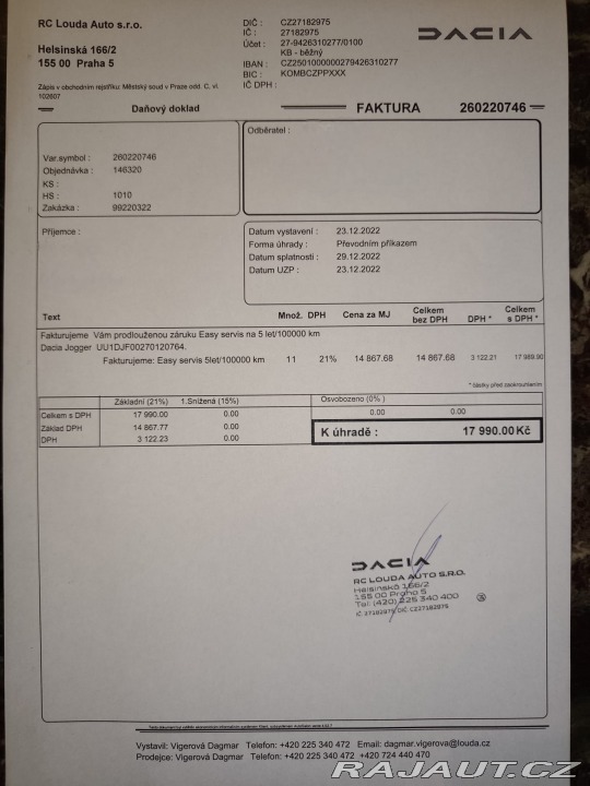Dacia Jogger Expression 2022
