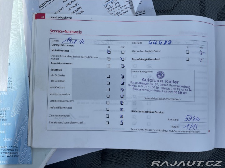 Škoda Fabia 1,4 i 16V 63kw Ambiente, 2007