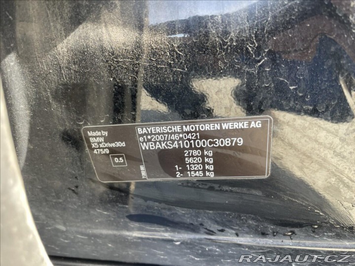 BMW X5 3,0 xDrive30d DPH vynikaj 2013