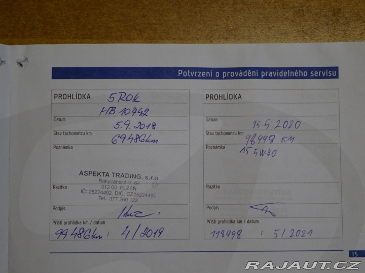 Hyundai i30 1.4i 73kW REZERVACE 2013
