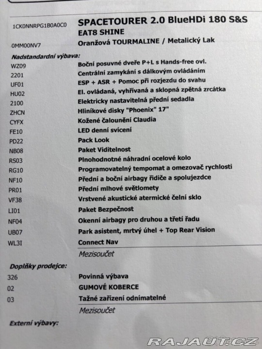 Citroën SpaceTourer 2,0 2018