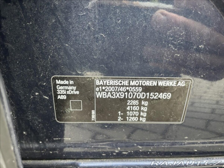 BMW 3 3,0 x-Drive 335i GT 225kw 2015