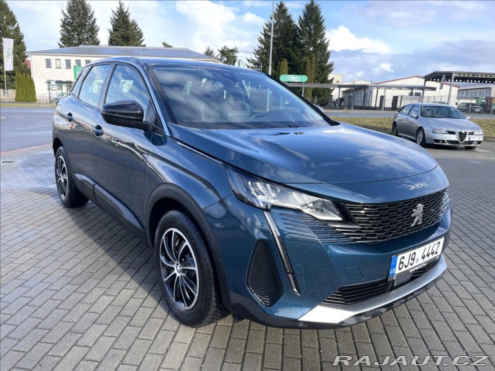Peugeot 3008 1,2 PureTech 96kw LED, CZ 2022