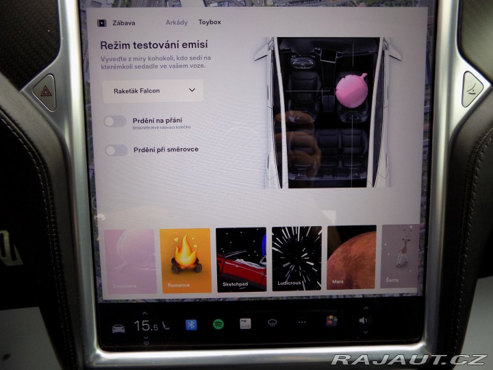 Tesla Model S P90D-780PS Nabíjení zdarm 2016