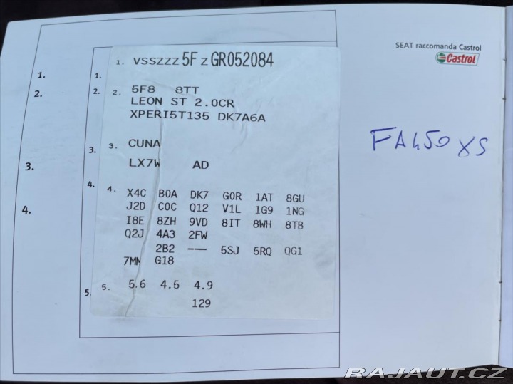 Seat Leon 2,0 TDi DSG 135kW X-Perie 2015
