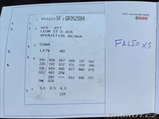 Seat Leon 2,0 TDi DSG 135kW X-Perie 2015