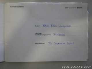 BMW 3 325xi E46 4x4 141kW Autom 2001