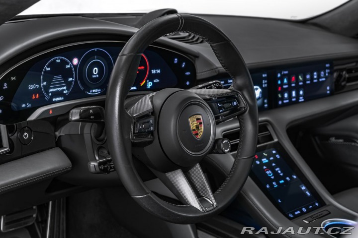 Porsche Taycan PDCC, ventilace, pano 2021