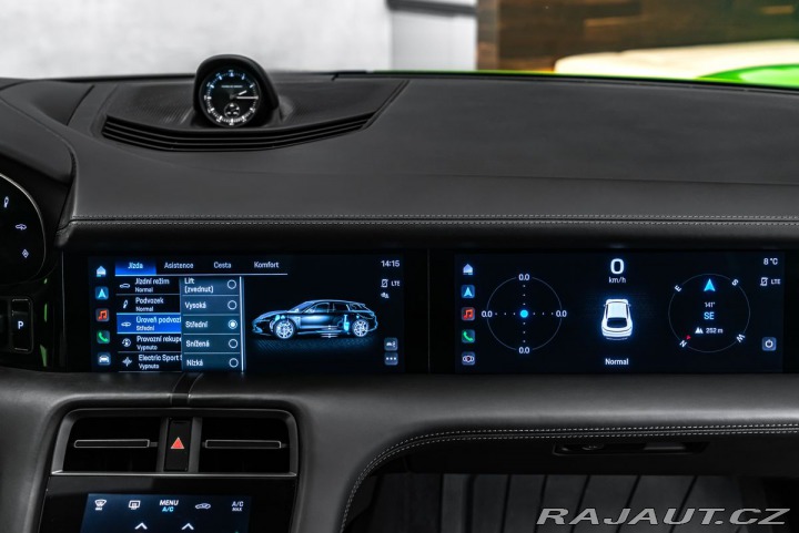 Porsche Taycan PDCC, ventilace, záruka 2021