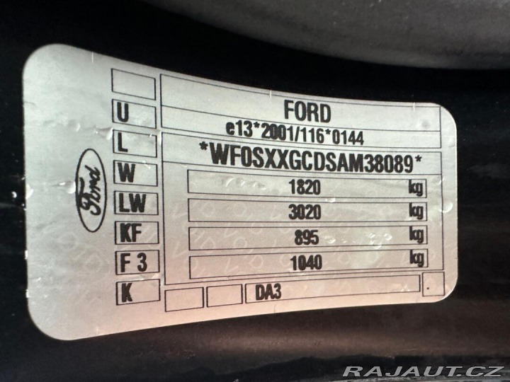 Ford Focus 1.6 16v 74kw 2010