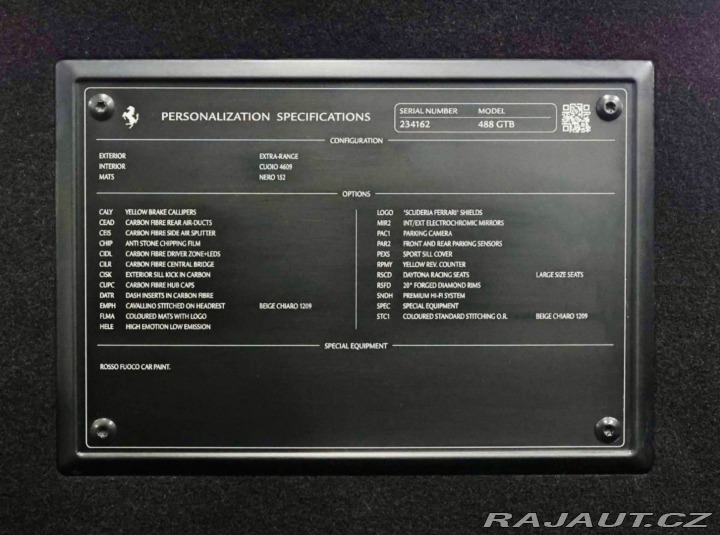 Ferrari 488 GTB HELE | Rosso Fuoco - 2018