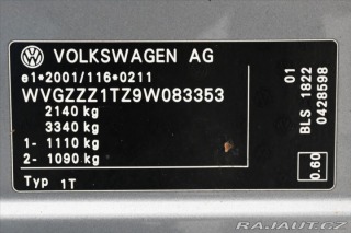 Volkswagen Touran 1,9 TDI 77 kW POJÍZDNÉ - 2009