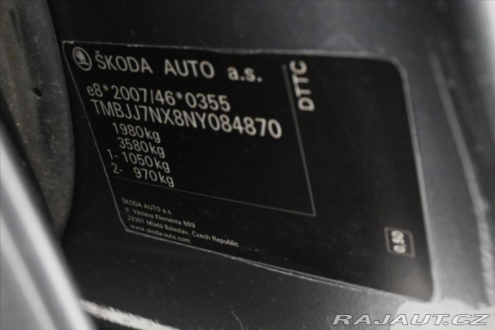 Škoda Octavia 2,0 TDI 110kW DSG NAVIGAC 2022