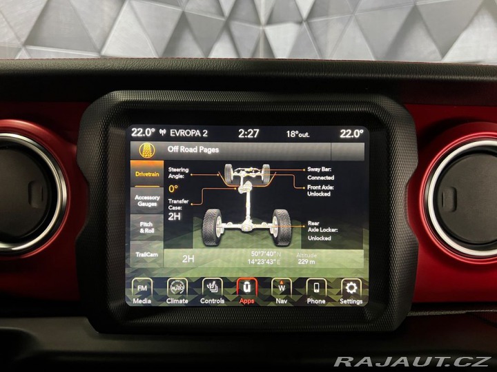 Jeep Gladiator 3.6 V6 OVERLANDING, STAN, 2023