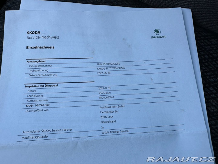 Škoda Karoq Style 2,0TDI 4x4 2022