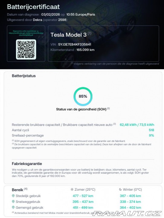 Tesla Model 3 Long Range Dual Motor 366 2019