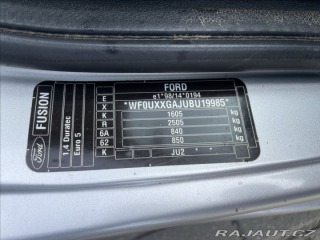 Ford Fusion 1,4 i 59kw Klima Výhřev, 2012