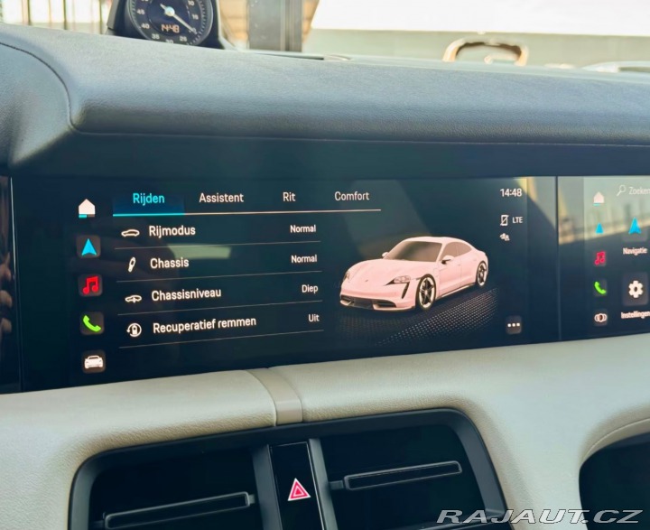 Porsche Taycan 350KW, SportChrono, pasa 2021