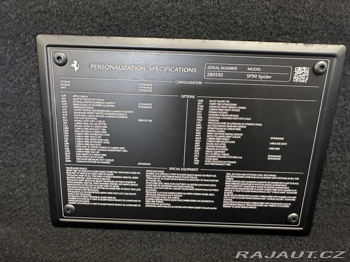 Ferrari SF90 Spider AF TAILOR MADE 1/1 2022