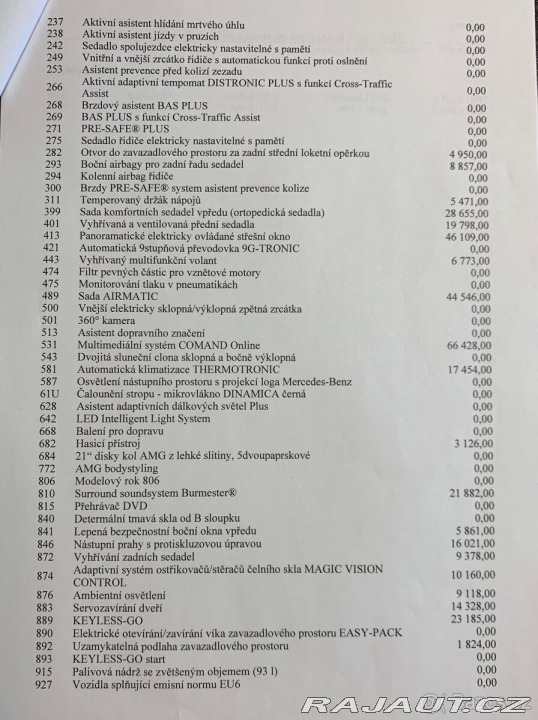 Mercedes-Benz GLE d Coupé AMG, TOP VÝBAVA 2016