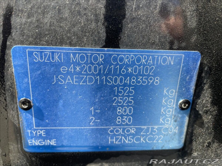 Suzuki Swift 1,3 i 67kw 4x4 po STK 2009