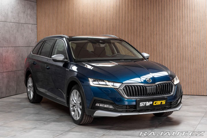 Škoda Octavia SCOUT TDI 147kW 4x4*TAŽNÉ 2023