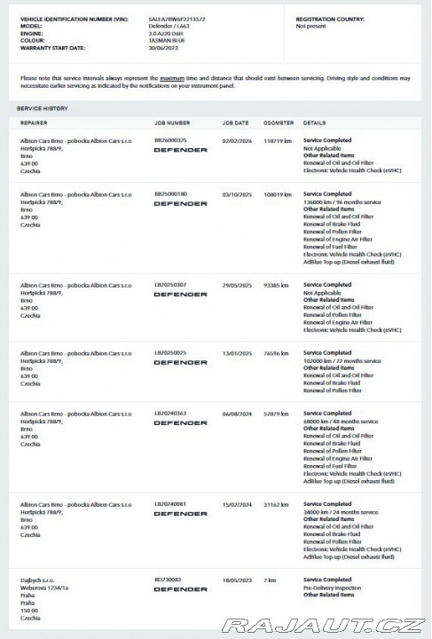 Land Rover Defender 110 D300 SE *ZÁRUKA*TAŽNÉ 2023