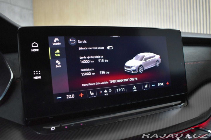 Škoda Octavia RS 2.0 TDI REZERVACE 2022