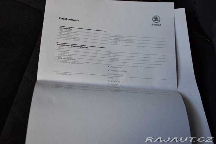 Škoda Superb 2.0TDI *REZERVACE* 2019