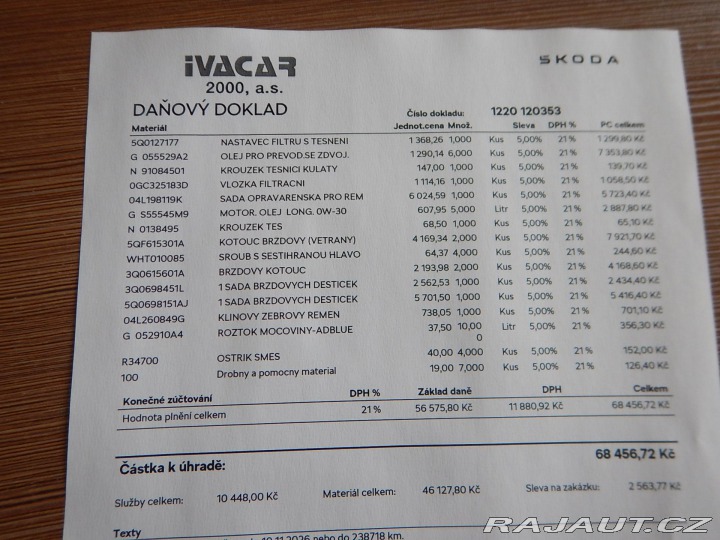 Škoda Kodiaq SPORTLINE 2.0 TDI, ČR, 1. 2020