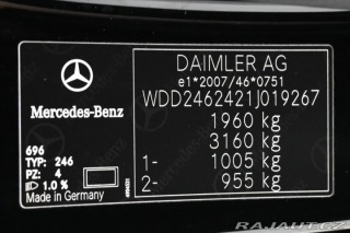 Mercedes-Benz B 1,6 B 180 BlueEFFICIENCY 2012