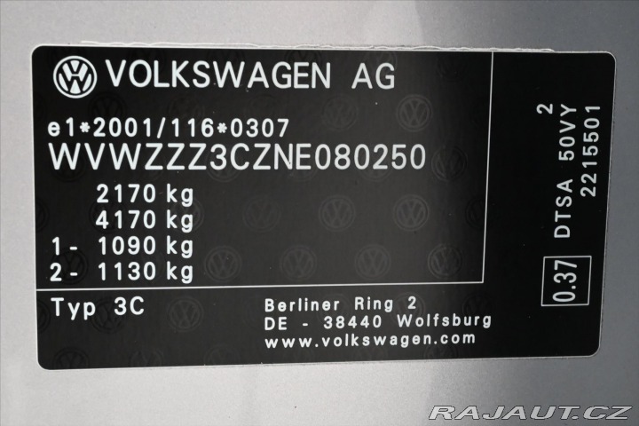 Volkswagen Passat 2,0 TDI 110 kW Business Z 2022