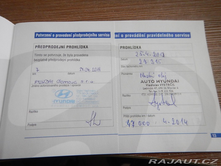 Hyundai i20 1.2i, ČR 2011