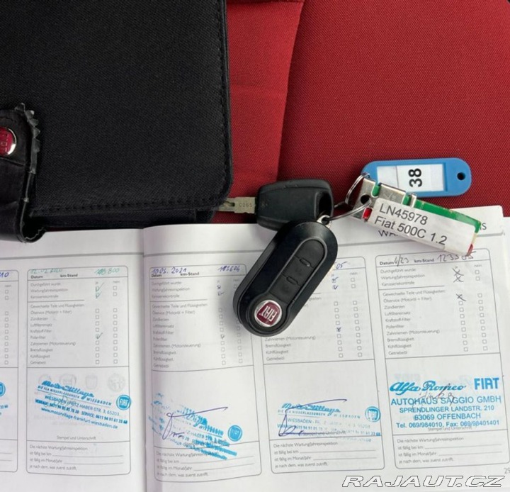 Fiat 500C 1.2 Pop 51 kW 2011