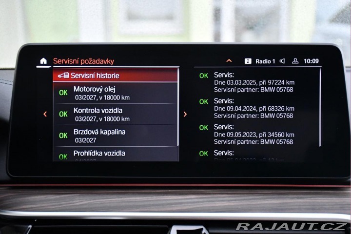 BMW 5 540i xD LUXURY HUD REZERV 2022