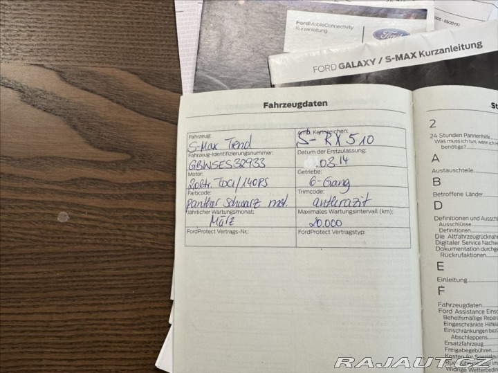 Ford S-MAX 2,0 TDCI 140PS  Trend 2014