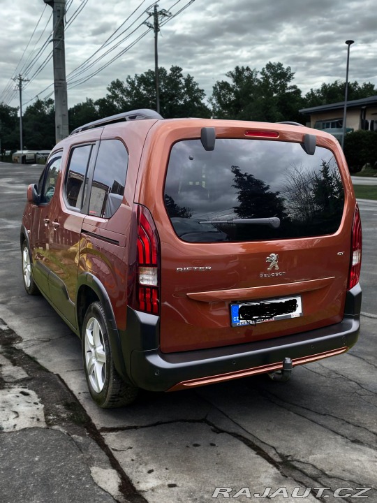 Peugeot Rifter GT v záruce 2022