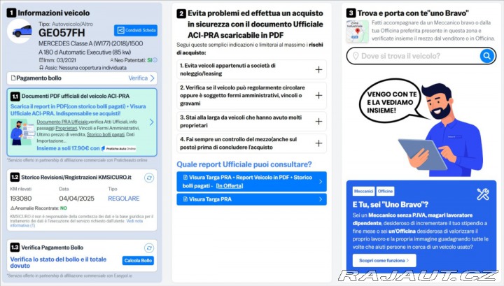 Mercedes-Benz A 2,0 A180d Automat 85kw AM 2021