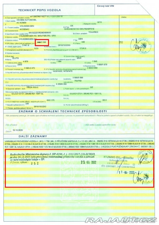 Volkswagen Touareg 3,0   TDI R-Line | 252 kW 2020