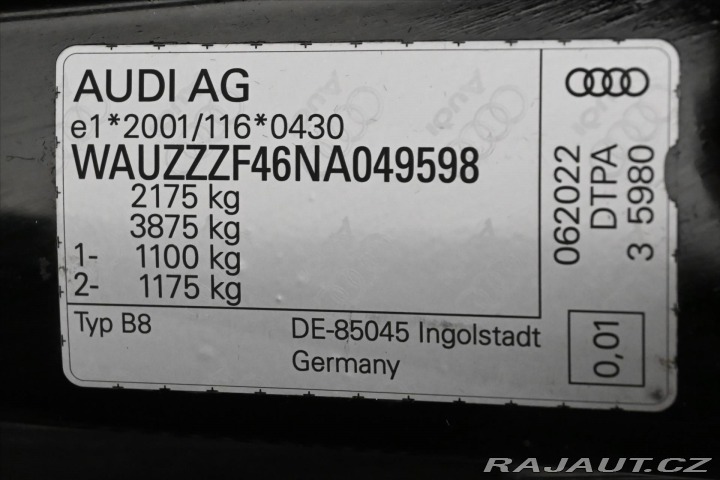 Audi A4 2,0 40TDI 150kW S-Tronic 2022