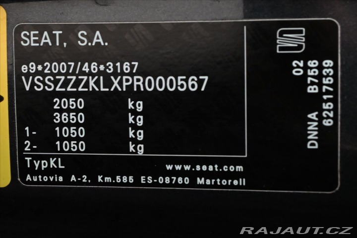 Seat Leon 2,0 TSI 140kW DSG FR Záru 2022