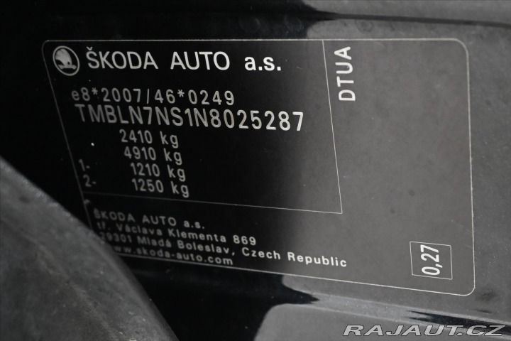 Škoda Kodiaq 2,0 TDI 147 kW DSG 4x4 TA 2022