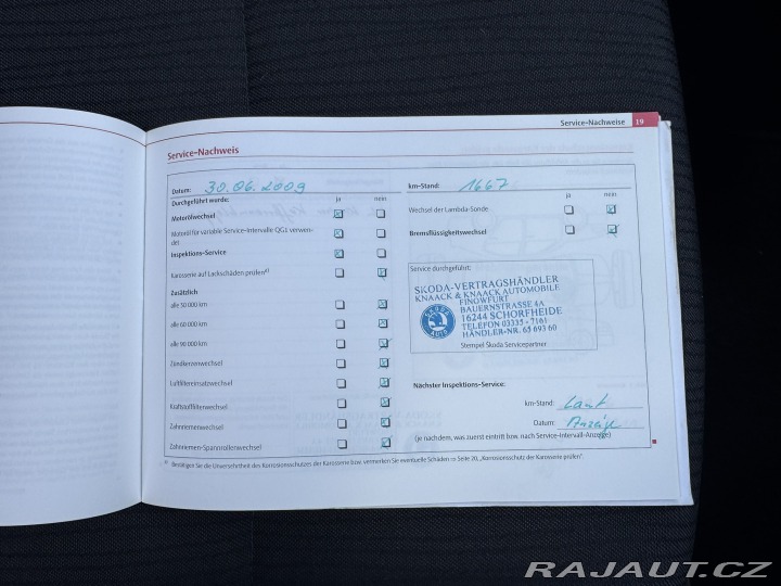 Škoda Octavia 1,4 16V 55 KW STK 1 MAJ 2009