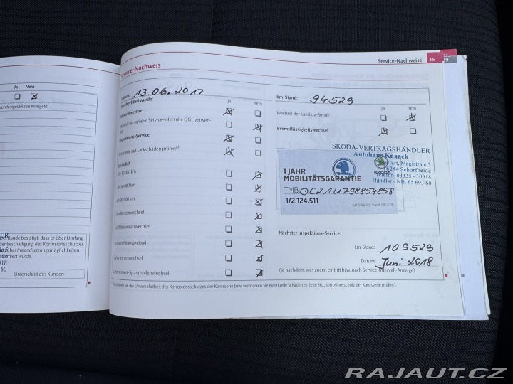 Škoda Octavia 1,4 16V 55 KW STK 1 MAJ 2009