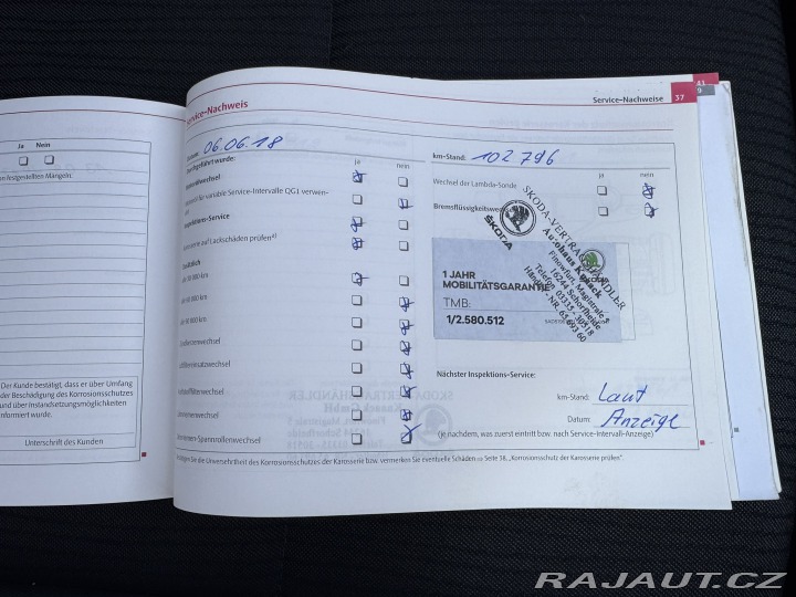 Škoda Octavia 1,4 16V 55 KW STK 1 MAJ 2009