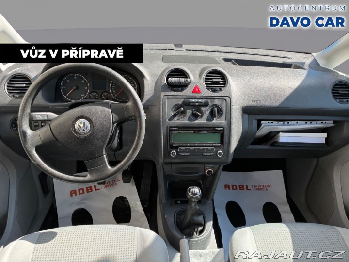 Volkswagen Caddy 1,9 TDI 77kW LIFE Tažné K 2010