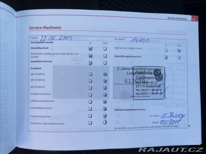 Škoda Fabia 1,4 i 63kw Klima ESP Temp 2007